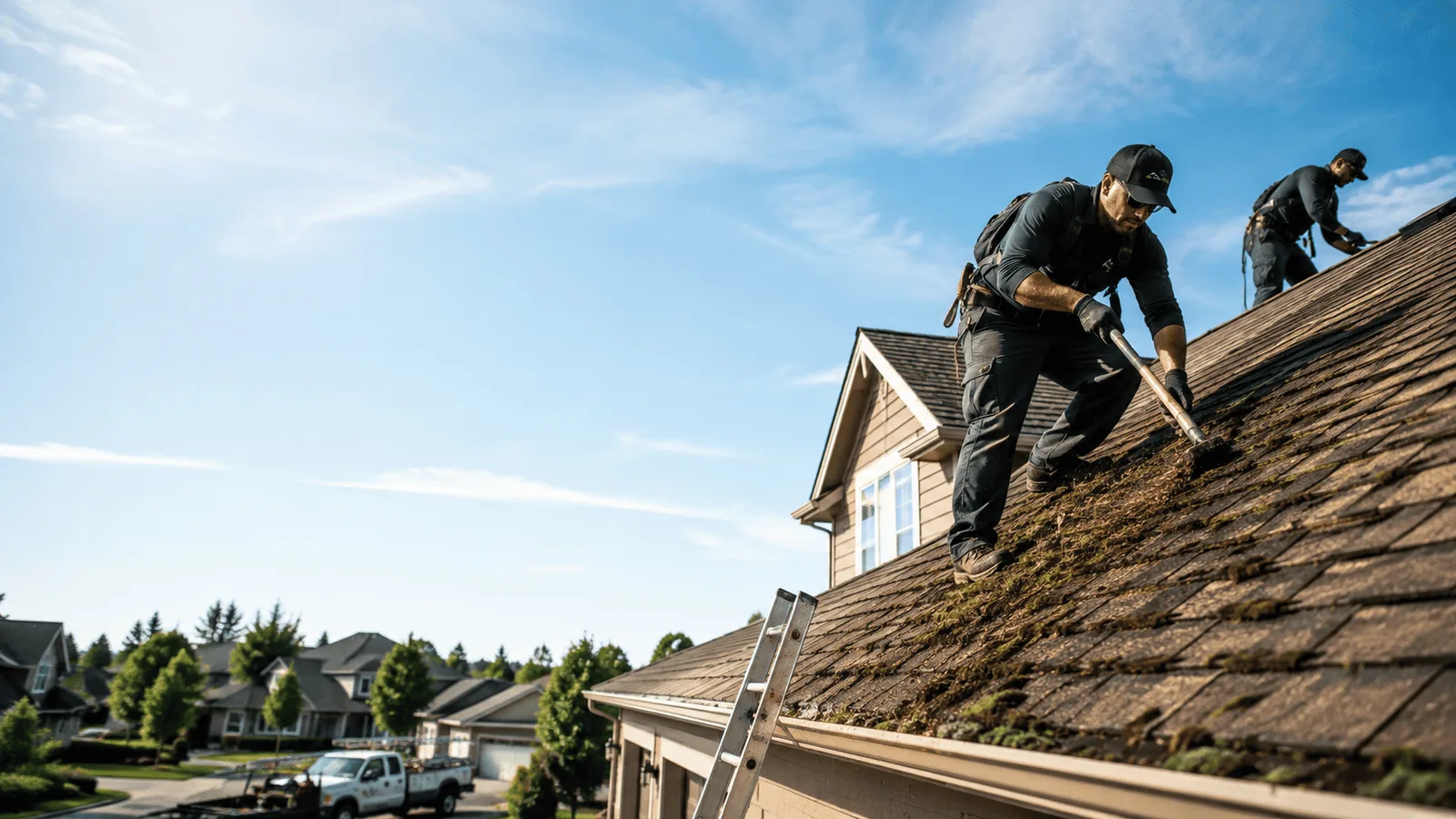 Roof Moss Removal in Linefork, KY near me